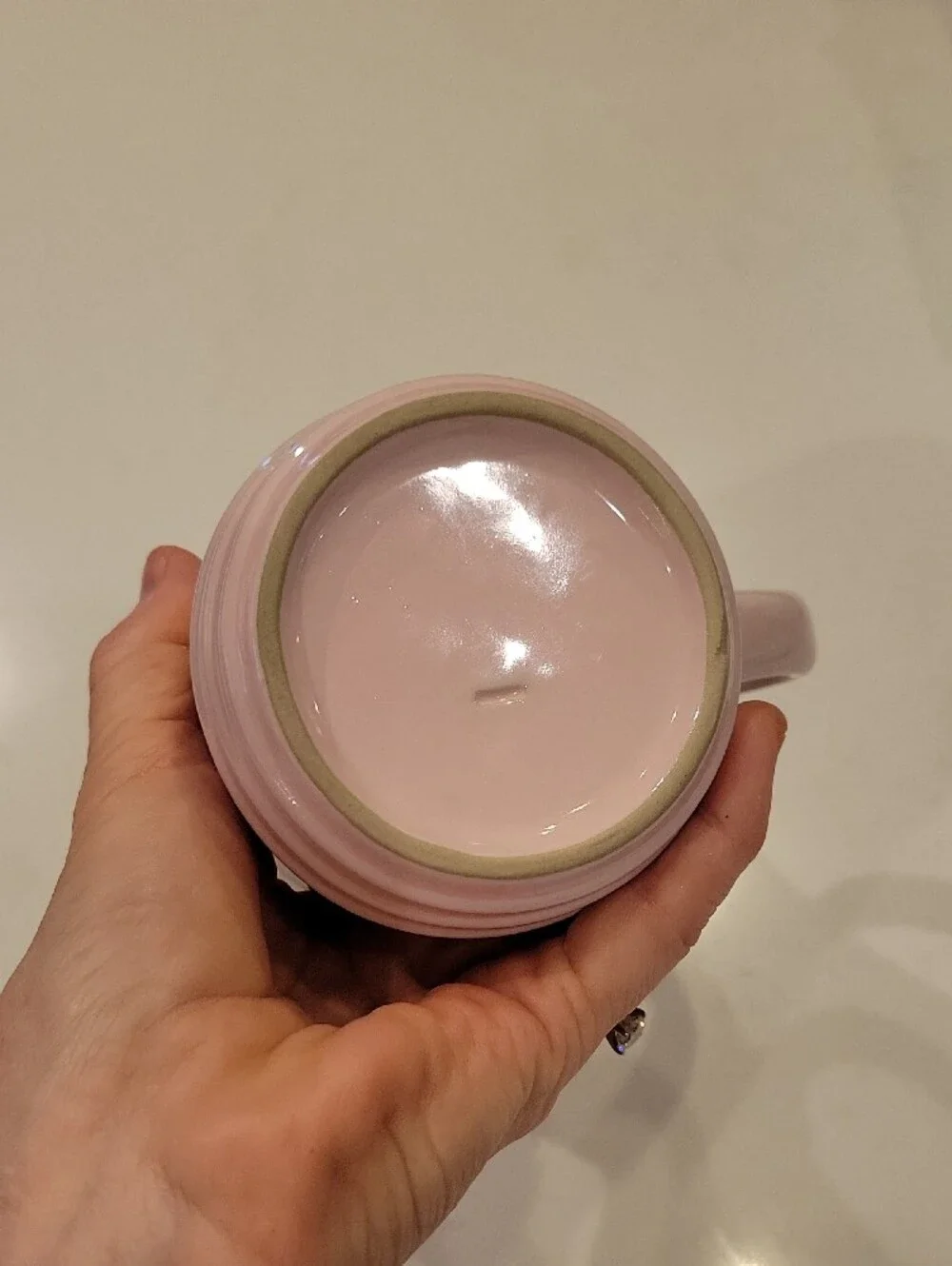 Le Creuset Chiffon Pink Stoneware Mug